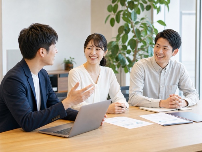 笑顔で働く晃伸ビルサービスのスタッフ